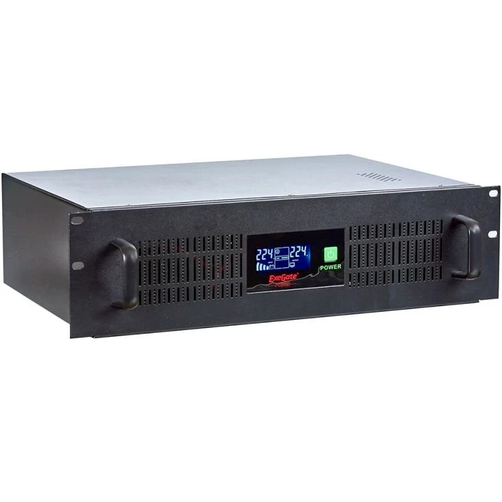 ИБП ExeGate Power RM Smart UNL-1500 LCD - фото 1
