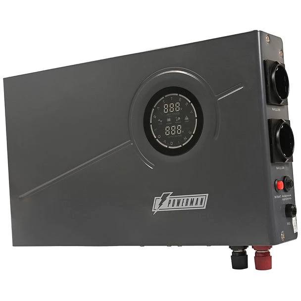 ИБП Powerman Smart 500 INV Graphite - фото 1