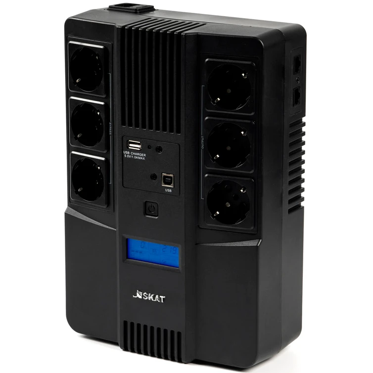 ИБП Бастион SKAT-UPS 800-AID-IN-1x9 - фото 4