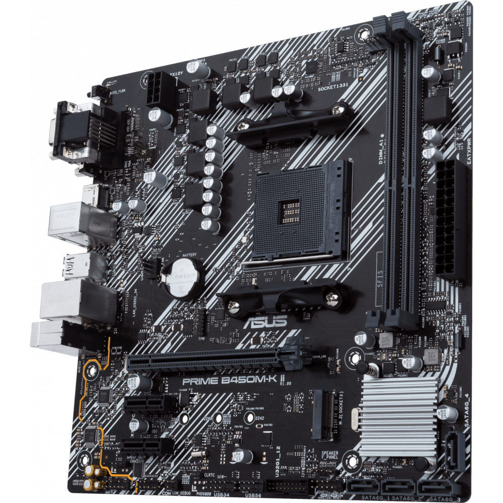 Материнская плата ASUS PRIME B450M-K II