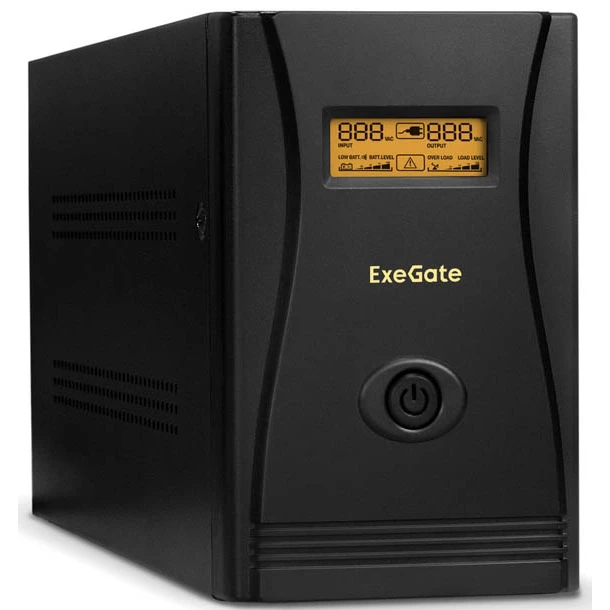 ИБП ExeGate SpecialPro Smart LLB-1500 LCD (С13,RJ) - фото 1
