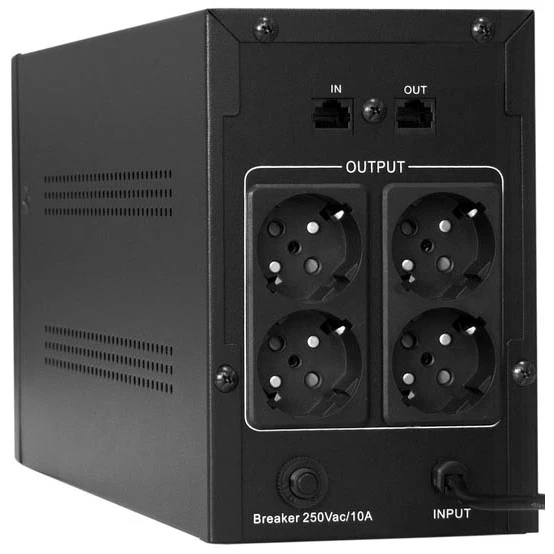 ИБП ExeGate SpecialPro Smart LLB-1000 LCD (EURO,RJ) - фото 2