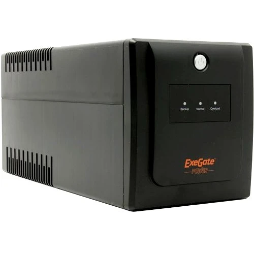 ИБП ExeGate Power Back BNB-600 LED (C13,RJ) - фото 1