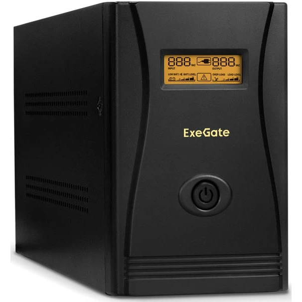 ИБП ExeGate SpecialPro Smart LLB-1000 LCD (C13,RJ) - фото 1