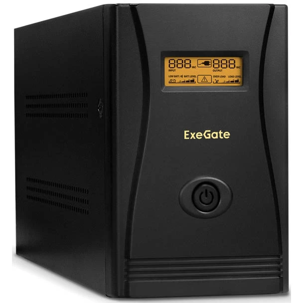 ИБП ExeGate SpecialPro Smart LLB-1500 LCD (EURO,RJ) - фото 1