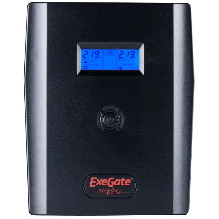 ИБП ExeGate SpecialPro Smart LLB-1500 LCD - фото 1