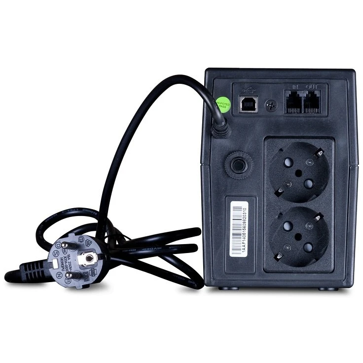 ИБП ExeGate Power Smart ULB-800 LCD (EURO,RJ,USB) - фото 3