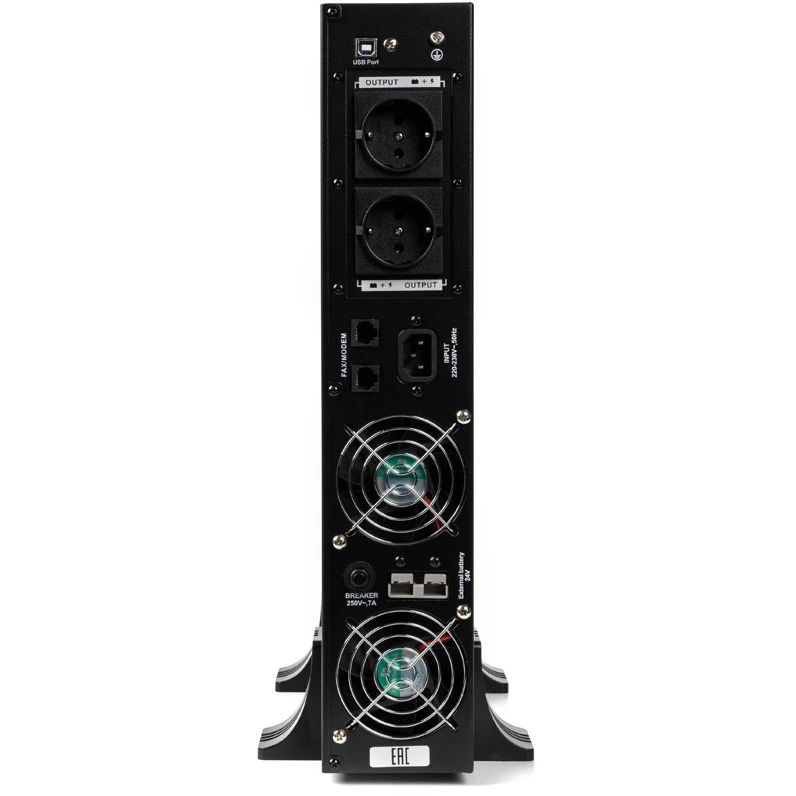 ИБП Бастион RAPAN-UPS 3000-RACK-IN-4X9 - фото 8