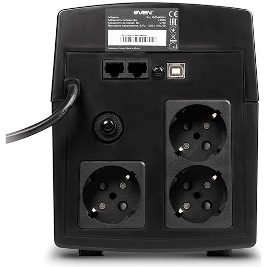 ИБП Sven Pro 1000 - фото 3