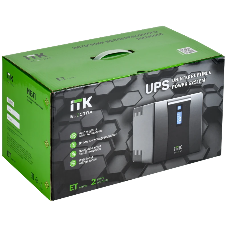 ИБП ITK EET-1200VA-1-002-S - фото 4