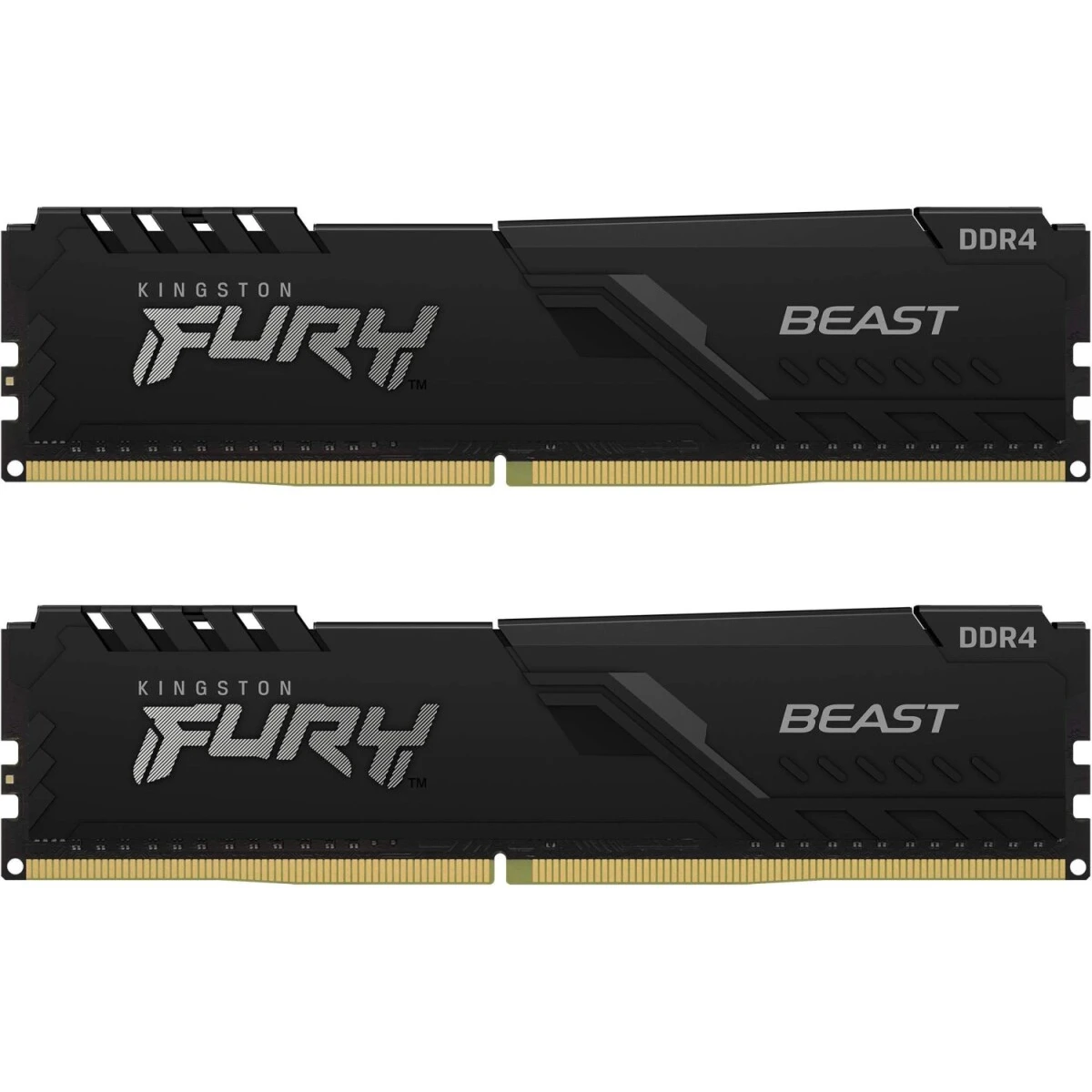 Оперативная память 32Gb DDR4 3200MHz Kingston Fury Beast Black (KF432C16BB1K2/32) (2x16Gb KIT)