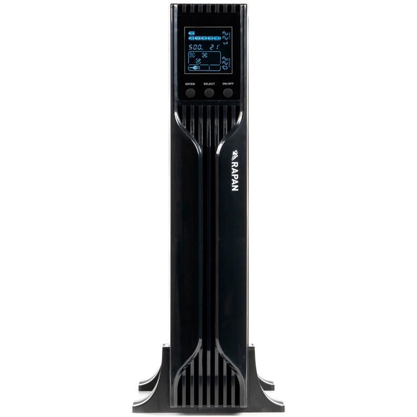 ИБП Бастион RAPAN-UPS 1000-RACK-IN-2X9 - фото 2