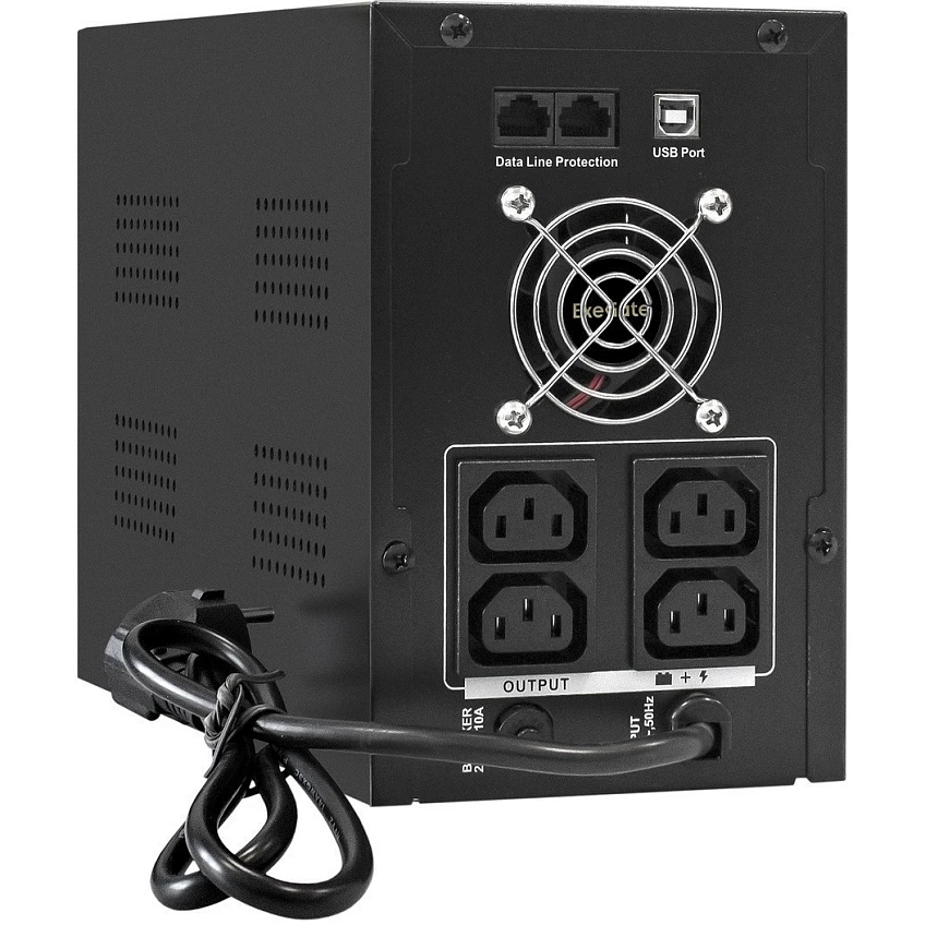 ИБП ExeGate SpecialPro UNB-2000.LED.AVR.4C13.RJ.USB - фото 2