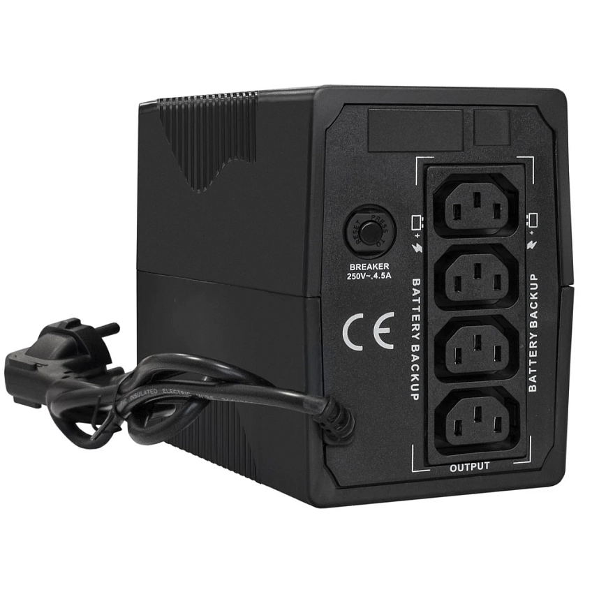 ИБП ExeGate Power Smart ULB-650.LCD.AVR.4C13 - фото 2