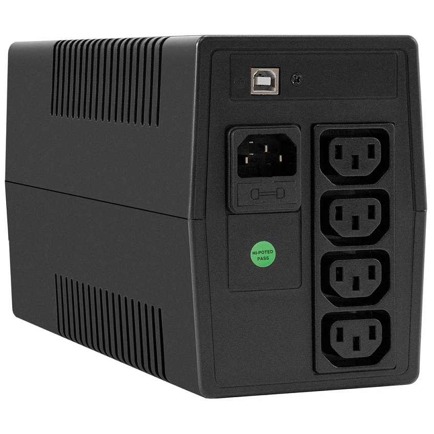ИБП ExeGate Smart LB-1000.LCD.AVR.4C13.USB - фото 5