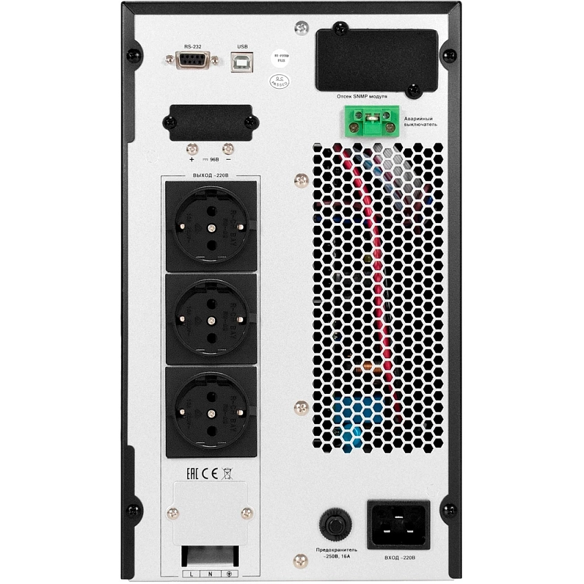 ИБП ExeGate PowerExpert TL-3000.72V.LCD.AVR.3SH.USB.RS232.SNMP - фото 3