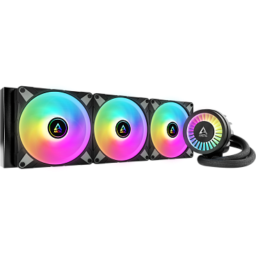 Система жидкостного охлаждения Arctic Cooling Liquid Freezer III 420 ARGB Black