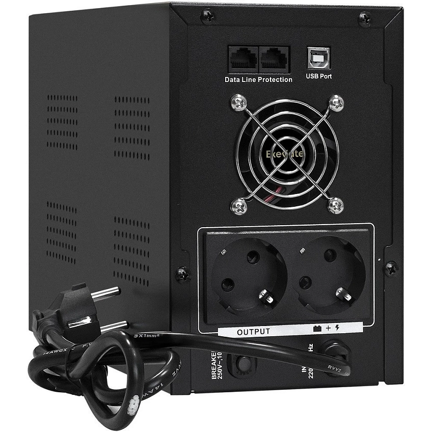 ИБП ExeGate SpecialPro UNB-2000.LED.AVR.2SH.RJ.USB - фото 2