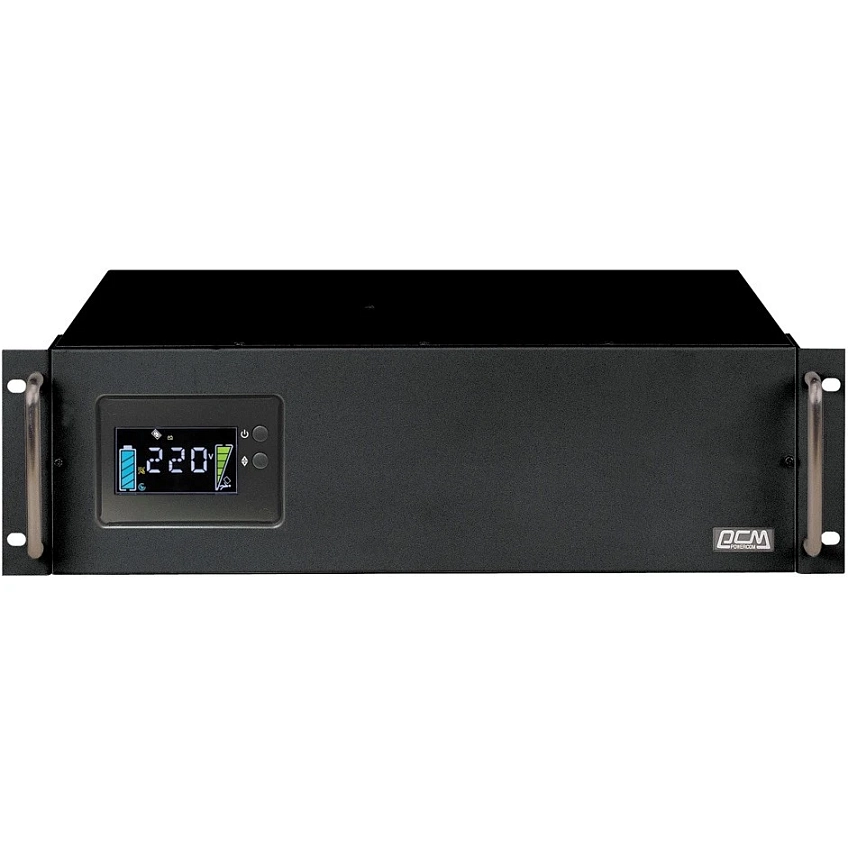 ИБП Powercom King KIN-3000AP RM LCD (1152615) - фото 1