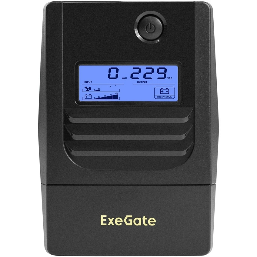 ИБП ExeGate Smart LB-850.LCD.AVR.4C13 - фото 2