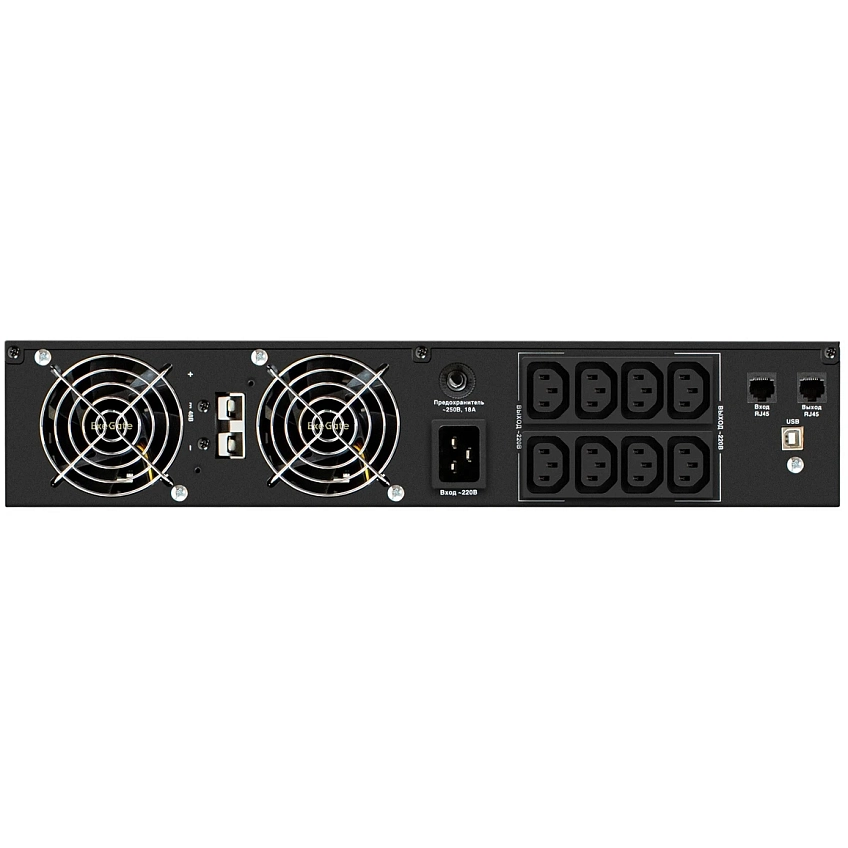 ИБП ExeGate SinePower UHB-3000.LCD.AVR.8C13.RJ.USB.BC.2U - фото 5