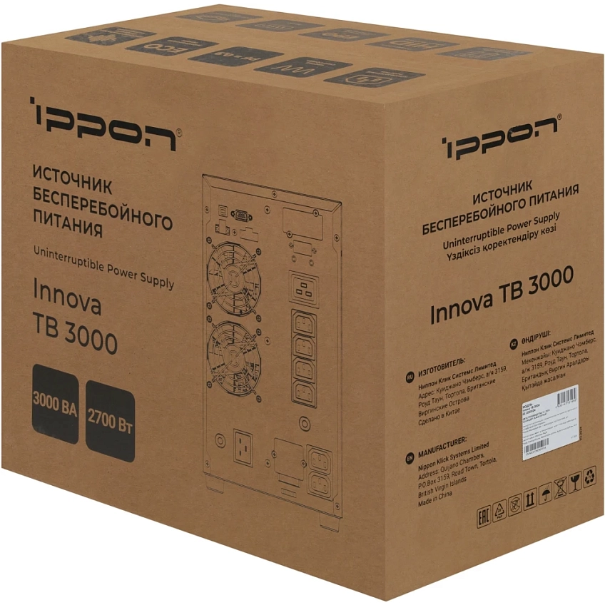 ИБП Ippon Innova TBE 3000 - фото 11