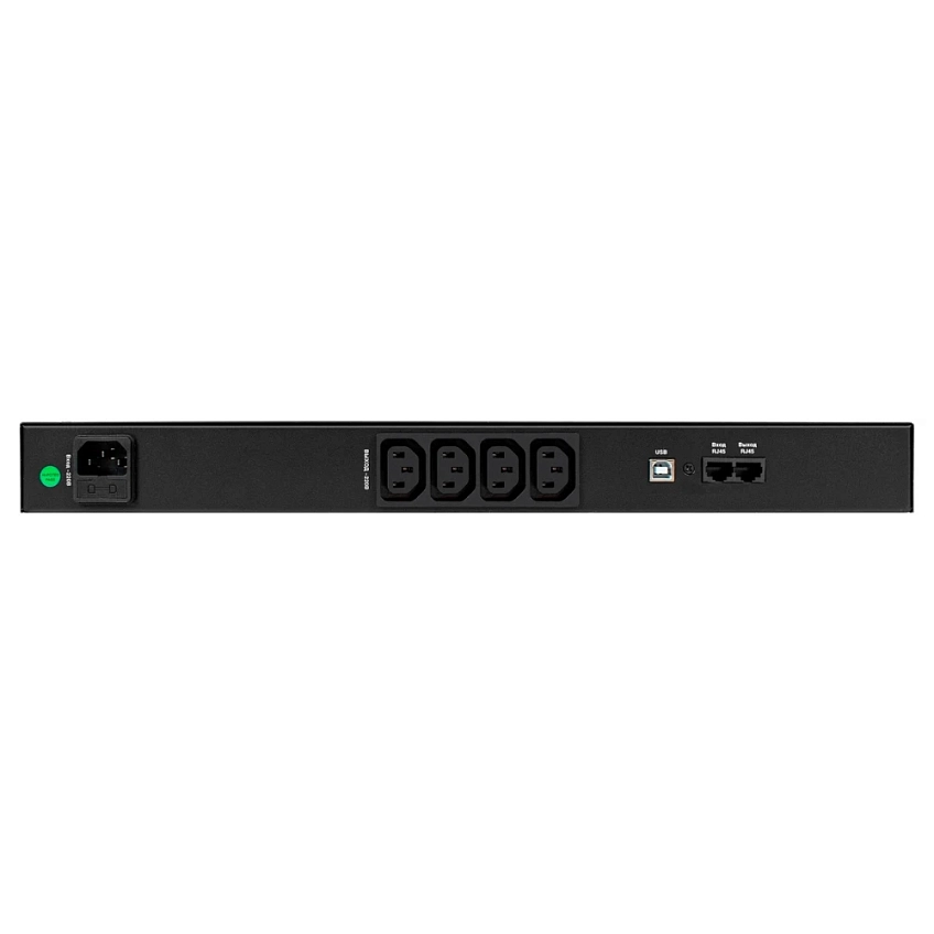 ИБП ExeGate 1U ServerRM UNL-650.LCD.AVR.4C13.RJ.USB.1U - фото 3