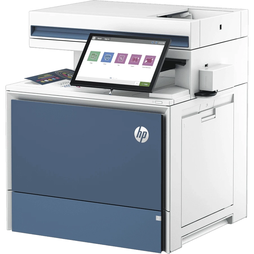 МФУ HP Color LaserJet Enterprise MFP 5800zf (58R10A) - фото 2