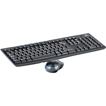 Клавиатура + мышь Logitech Wireless Combo MK270 Black (920-004518/4509/3381)