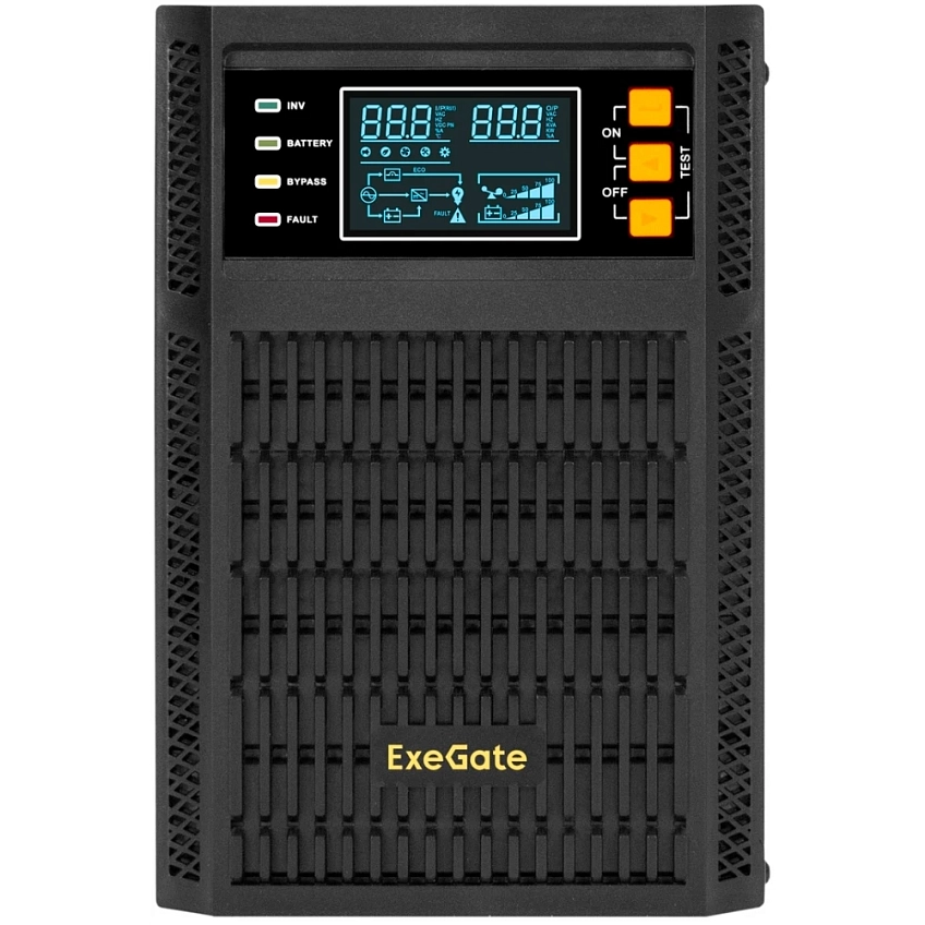 ИБП ExeGate PowerExpert TL-2000.LCD.AVR.3SH.USB.RS232.SNMP - фото 2