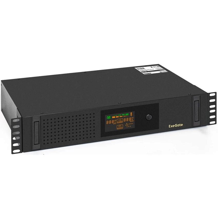 ИБП ExeGate ServerRM UNL-800.LCD.AVR.2SH.3C13.USB.2U - фото 1