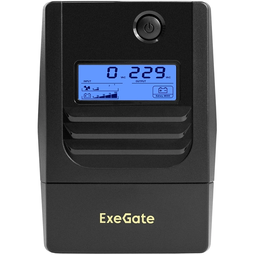 ИБП ExeGate Smart LB-450.LCD.AVR.2SH - фото 2