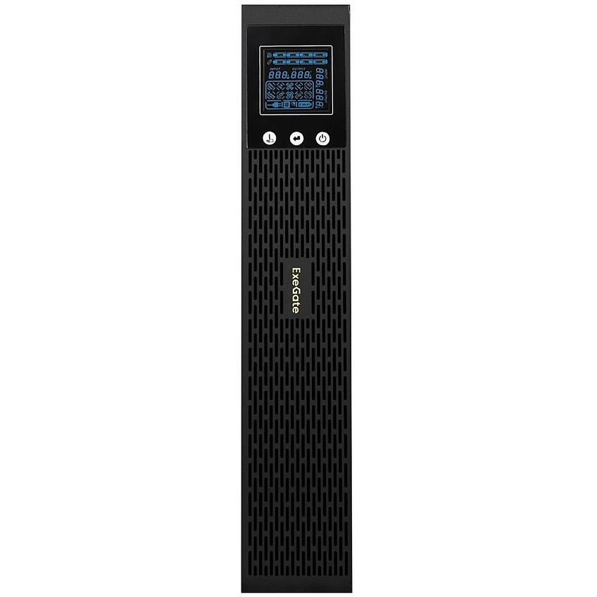 ИБП ExeGate Power Back UHB-2000.LCD.AVR.1SH.4C13.RJ.USB.2U - фото 2