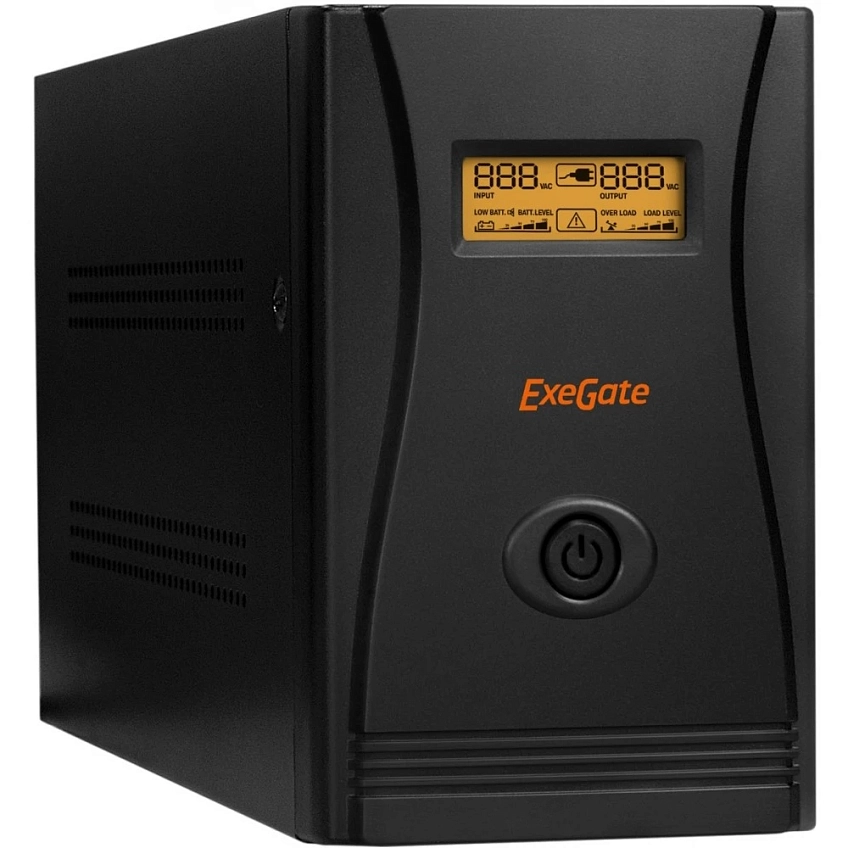 ИБП ExeGate SpecialPro Smart LLB-1000 LCD (C13,RJ,USB) - фото 1