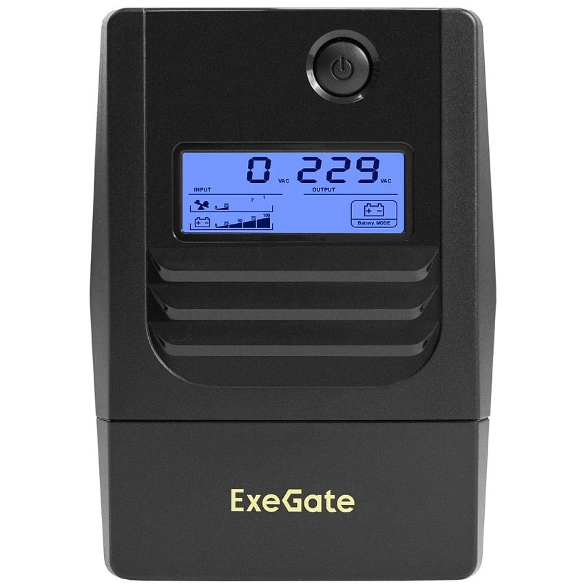ИБП ExeGate Smart LB-500.LCD.AVR.4C13 - фото 2