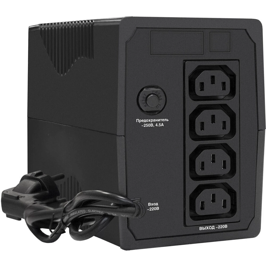 ИБП ExeGate Power Smart ULB-800.LCD.AVR.4C13 - фото 2