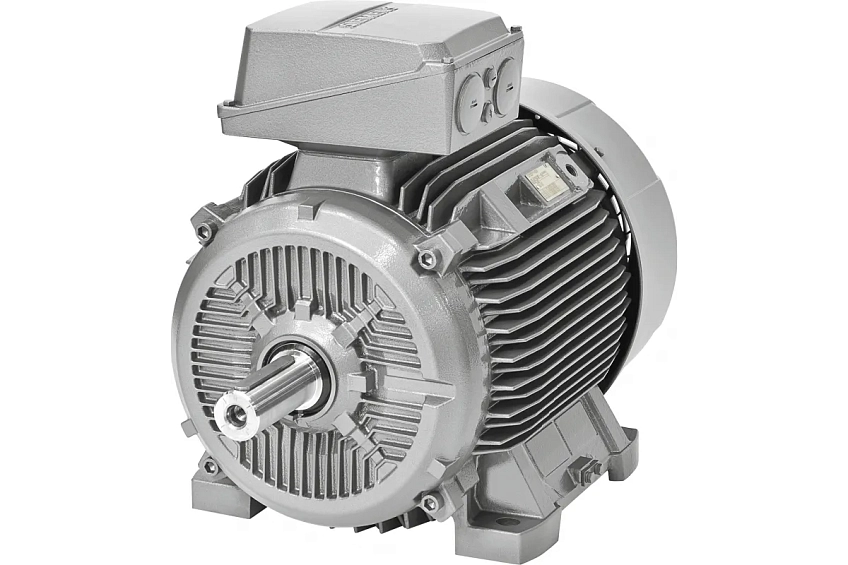 1LE1521-0CB3.-.... Двигатель Siemens в чугунном корпусе, серии 1LE1521/1LE1621 - самовентилируемые - фото 1