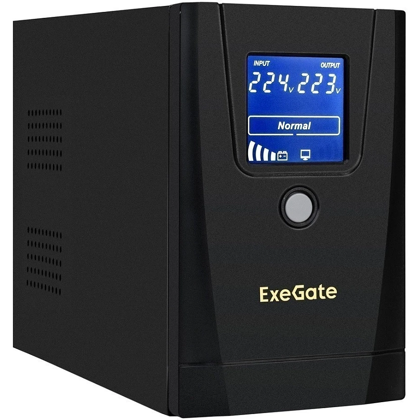 ИБП ExeGate SpecialPro Smart LLB-1000.LCD.AVR.1SH.2C13 - фото 1