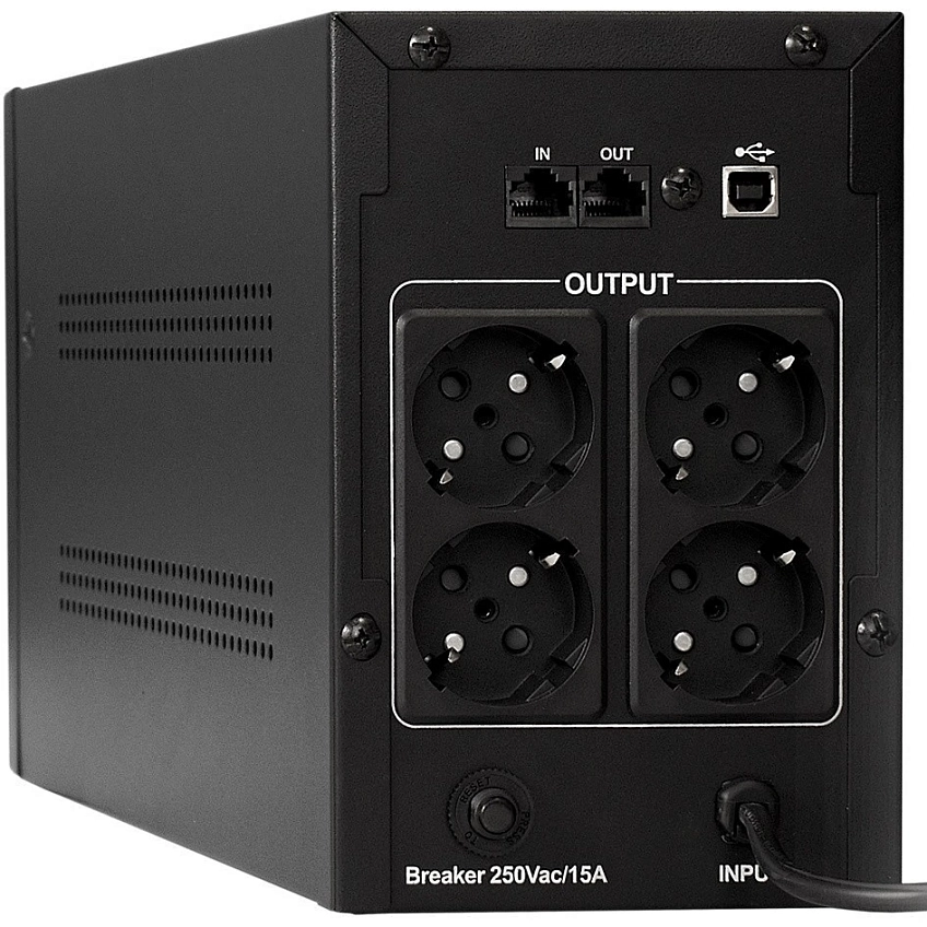 ИБП ExeGate SpecialPro UNB-2000 LED (EURO,RJ,USB) - фото 2