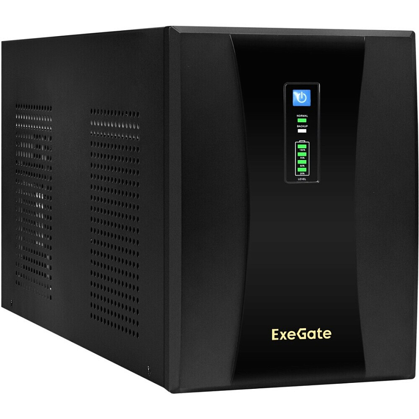 ИБП ExeGate SpecialPro UNB-3000.LED.AVR.3SH.2C13.RJ.USB - фото 1