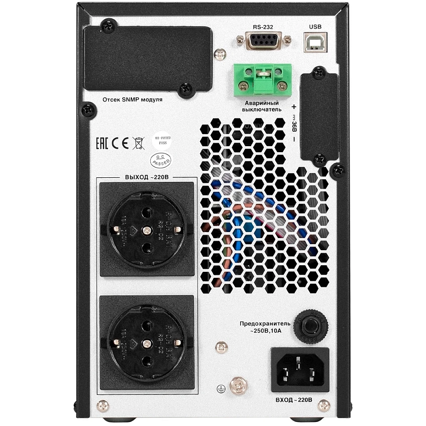 ИБП ExeGate PowerExpert TL-1000.LCD.AVR.2SH.USB.RS232.SNMP - фото 3