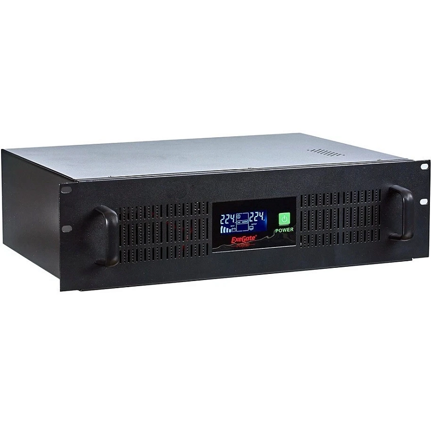 ИБП ExeGate Power Smart UNL-1500 LCD (C13,RJ,USB) - фото 1