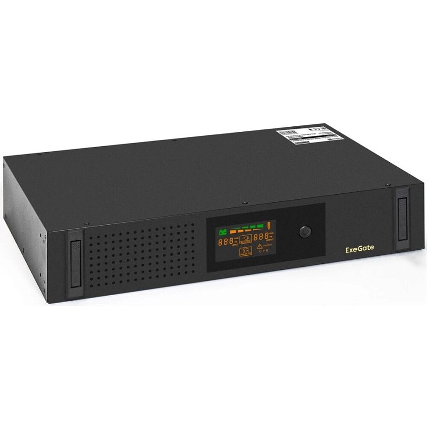 ИБП ExeGate ServerRM UNL-1000.LCD.AVR.2SH.3C13.USB.2U - фото 2