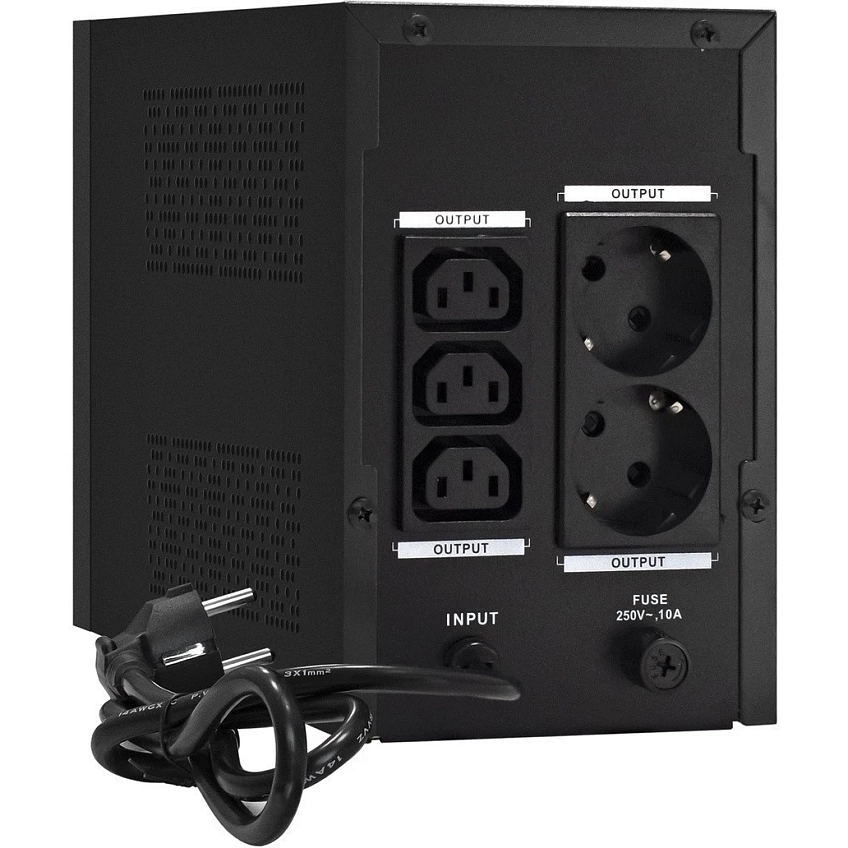 ИБП ExeGate SpecialPro UNB-1200.LED.AVR.2SH.3C13 - фото 2