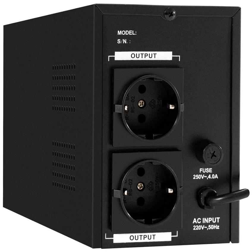 ИБП ExeGate SineTower SN-600.LCD.AVR.2SH - фото 2