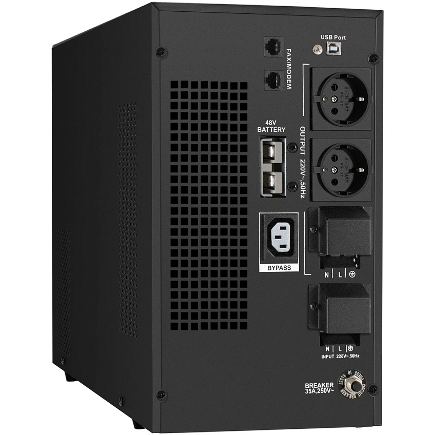 ИБП ExeGate SineTower SZ-5000.LCD.AVR.2SH.1C13.T.RJ.USB - фото 2