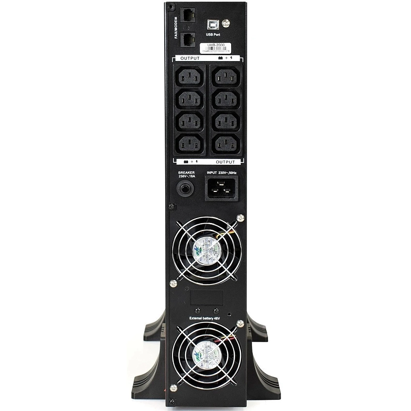 ИБП ExeGate SpecialPro UHB-2000 LED (C13,RJ,USB) - фото 4