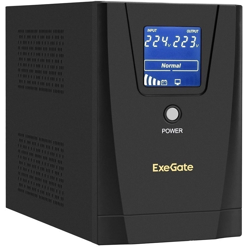 ИБП ExeGate SpecialPro Smart LLB-1500.LCD.AVR.8C13.USB - фото 1
