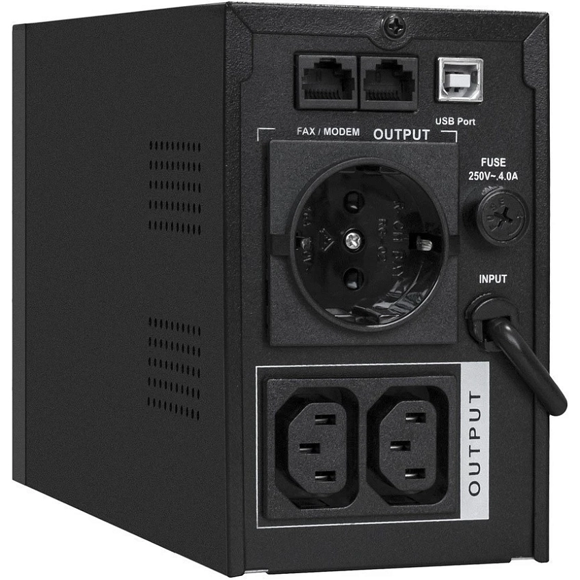 ИБП ExeGate SpecialPro UNB-650.LED.AVR.1SH.2C13.RJ.USB - фото 2