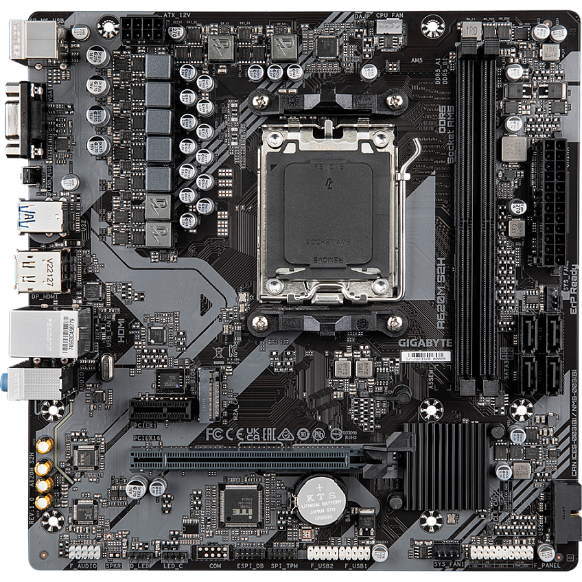 Материнская плата Gigabyte A620M S2H - фото 1